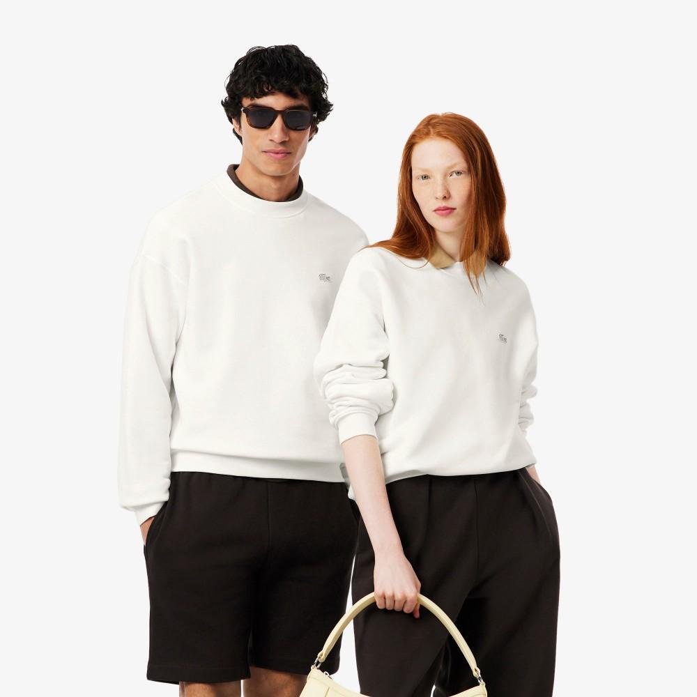 Lacoste Men's Loose Fit Crew Neck Pullover SH7745-55N70V