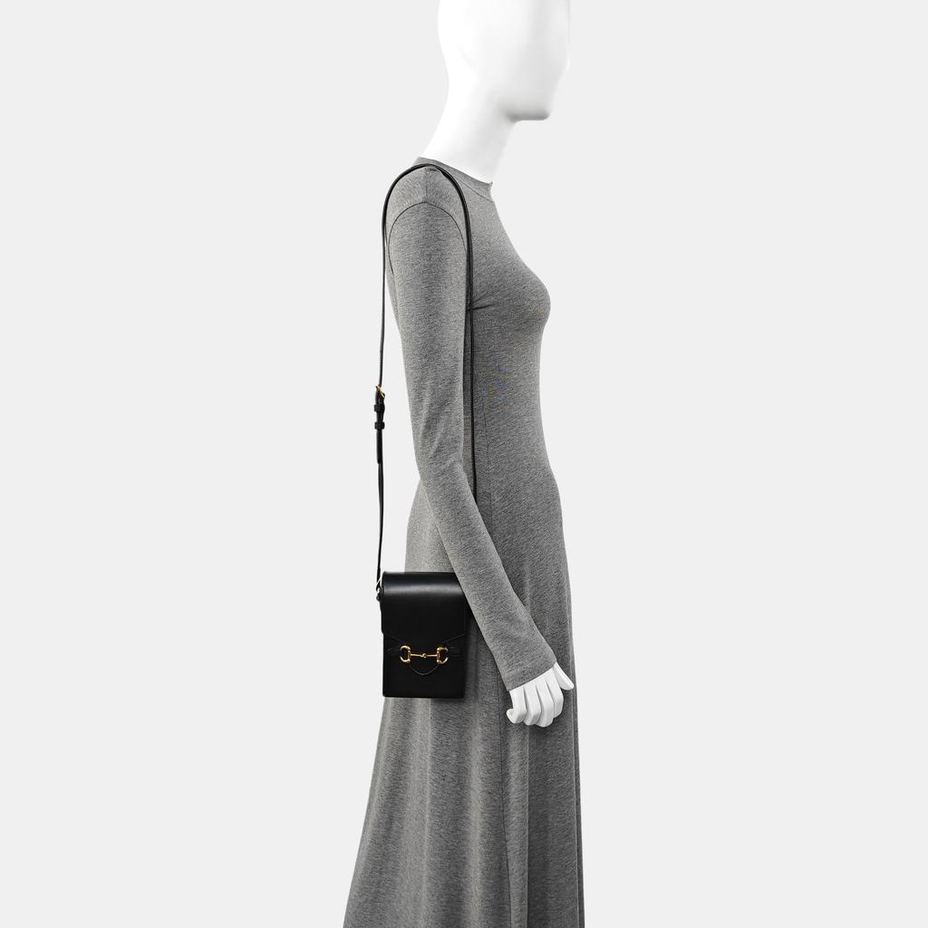 [Gebraucht] Horsebit 1955 Vielseitige Leder-Handytasche Zigarettenetui Umhängetasche Crossbody-Tasche Mini - Sehr Gut #17XQE0R