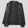Autumn and winter new style genuine leather jacket men's sheepskin casual jacket blended men's clothing