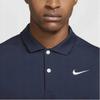 Men's Nike Dri Fit Polo Shirts Men's Marine Blue Polo Collar Moderate Other