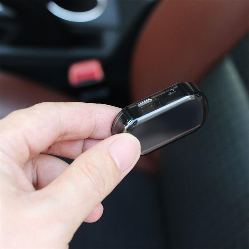 1st Bil Solar Varningsljus Dummy Larm Simulering Stöldskydd Universal LED-kamera interiörlampa