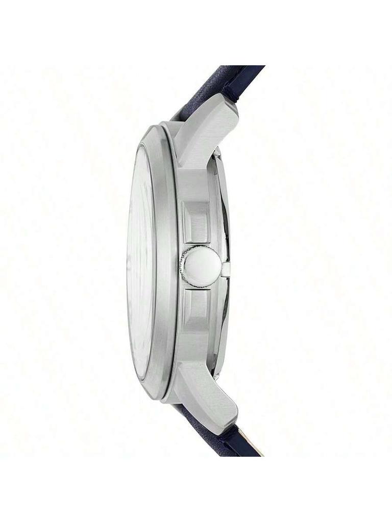 Fossil Men's Automatic Mechanical Leather Three-Hand Watch Stainless Steel Case/Scratch Resistant Glass Mirror ME3111