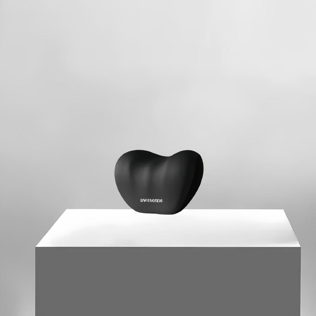 Car Headrest Relieves Neck Pain Headrest Seat Lumbar Cushion Removable Pillowcase Helps Relieve Fatigue Lumbar Support Cushion