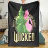 Wicked Theme Printed Blanket - Perfect for Couch, Bed, Travel & Outdoor Use | Machine Washable, Cozy & Durable.