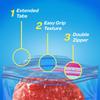 Ziploc Freezer Quart Storage Bags, 216 Bags