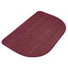 Non-Slip Bathroom Carpet Mat Semi-circular Rubber Backing Quick-Drying Absorbent Ultra-Thin