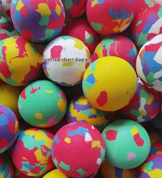 70mm EVA Foam Sponge Ball - Children's Toy for Kindergarten, Throwing & Entertainment, Colored & Durable