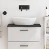 VidaXL Dark Grey Bathroom Countertop 60x40x2 Cm Treated Wood 3156200