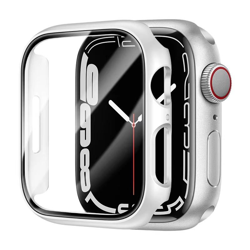 Case for Apple Watch 46mm 42mm 49mm 45mm 41mm 44mm 40mm PC Bumper Anti-fall Protective Sleeve iWatch Series 11 10 Ultra 9 8 7 SE