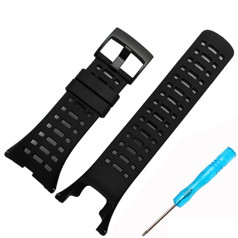 Bracelet en Caoutchouc Noir de Haute Qualité spécial pour la série SUUNTO AMBIT 1/2/3 bracelet en silicone accessoires de montre homme bracelet