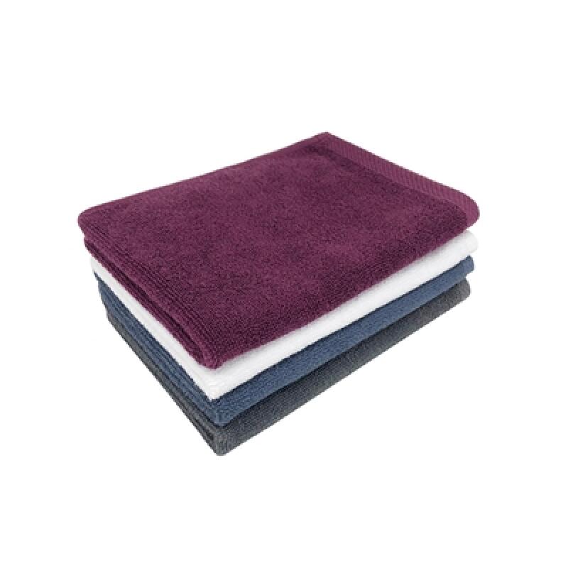 Solid Mini Hand Towels, 10-Piece Set, Premium 30-Count Cotton 10 white sheets