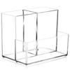 Frcolor Makeup Stationery Makeup Clear Makeup Brush Divided Makeup Storage Desktop Pen Desk Organizer Cosmetic Holder Storage, Storage, Organizer,