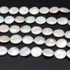 1String, White Baroque Pearls, Button Shape Natural Pearls Beads, 15-16mm, for DIY Necklaces Bracelets Accessories, Jewelry Making Gift 36cm