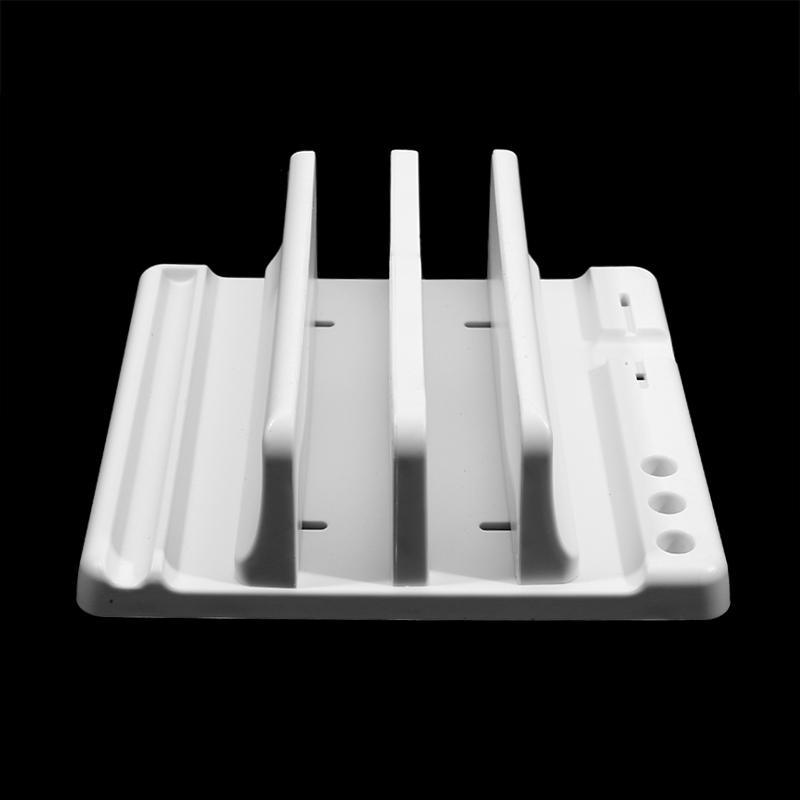 Vertical Laptop Stand, Laptop Holder With Adjustable Dock, ABS Single/Dual Slots Computer Holder Compatible With Tablet, Book