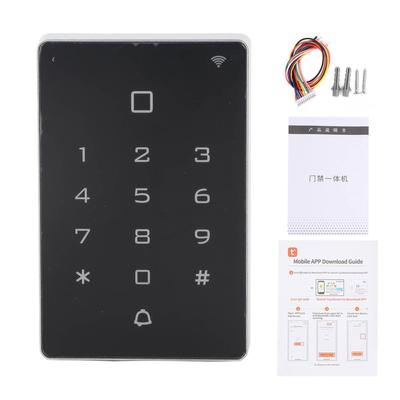 בקרת גישה מרחוק WIFI כרטיס 125KHZ פתיחה סיסמה WG26/34 מקלדת מוארת ל-Tuya