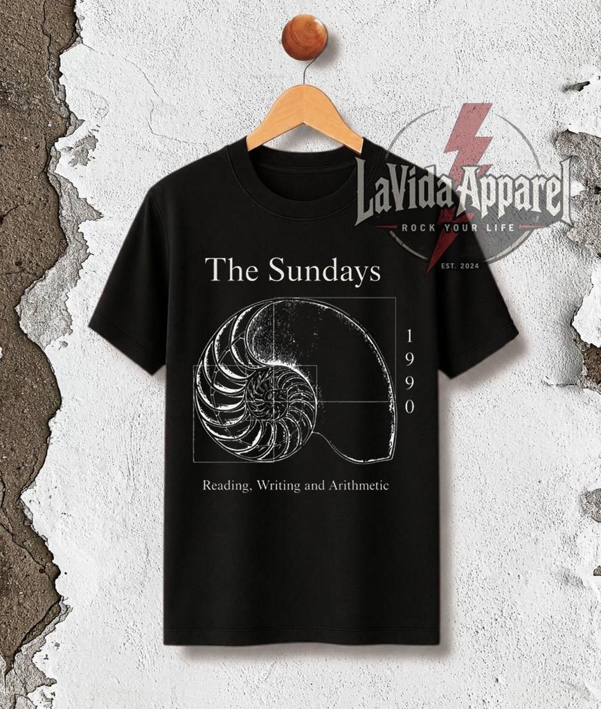 The Sundays Reading Writing Arithmetic T-Shirt, 90s Band Tee