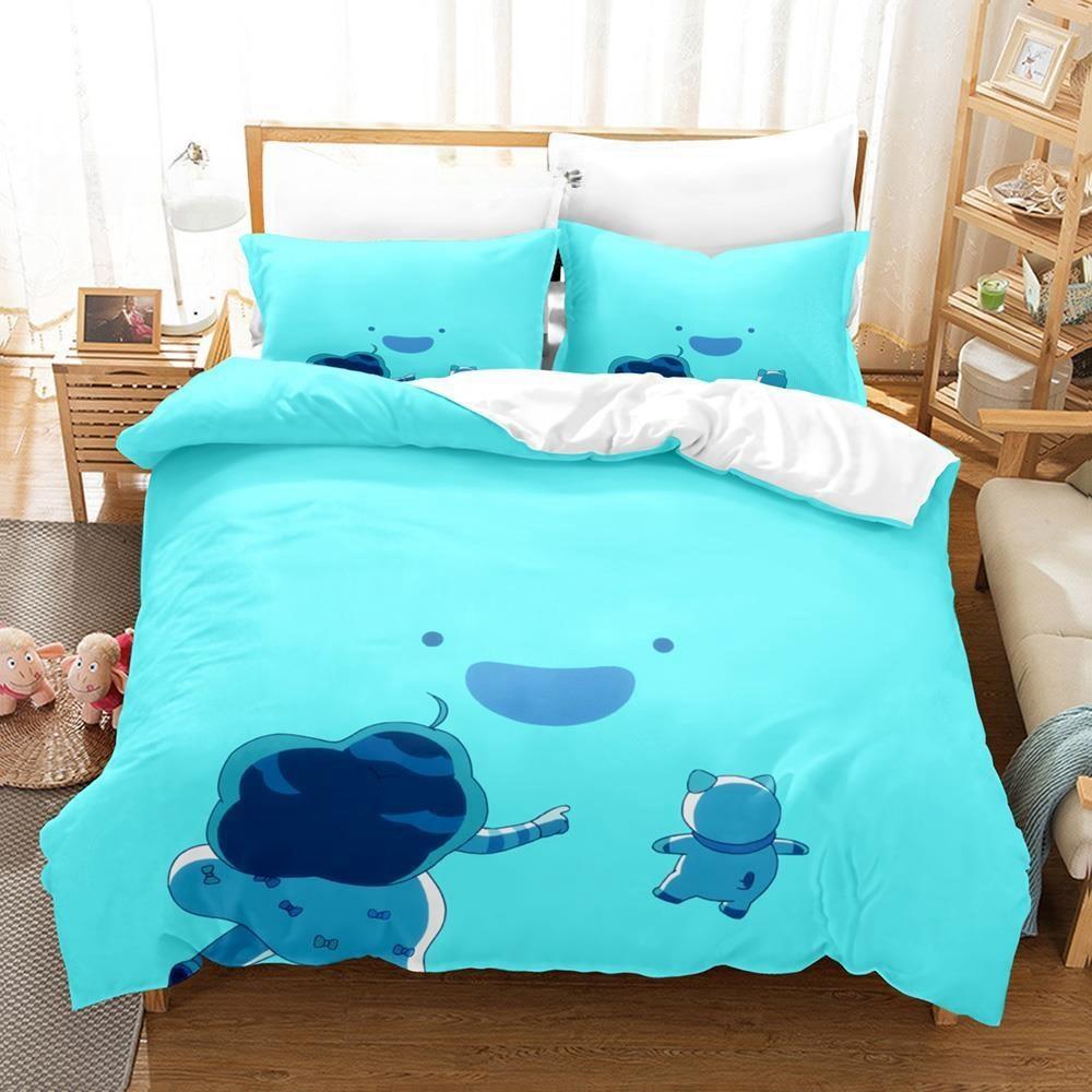 Fashion 3D Print Anime Bee And Puppycat Bedding Set Single Twin Full Queen King Size Bed Set Adult Kid Bedroom Duvet Cover Sets