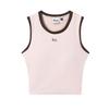 Original SS25 Fashion Casual Slim Fit Sleeveless Tank Top Women Tops F71W539113F-PK