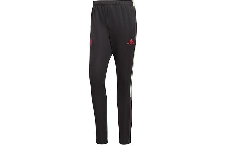 

Adidas Knitted Sweatpants Men s Black Moderate Straight Fit Pants GK9430 XXL