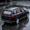 1:24 BMW X7 Off Road SUV Alloy Metal Diecast Model Car Home Decoration And Collectibles Hobby Display Ornaments Holiday Present