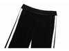 2024 Winter New Women's Velvet Long Sleeve Shirt & Casual Pants - European/American Style