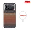 600D Real-thin Carbon Fiber Phone Case for Honor Win/Win RT Case Aramid Fiber Fabric Thinhard Magnetic Black Slim Light Red Case