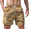 Summer Men's Camouflage 3D Printed Beach Shorts