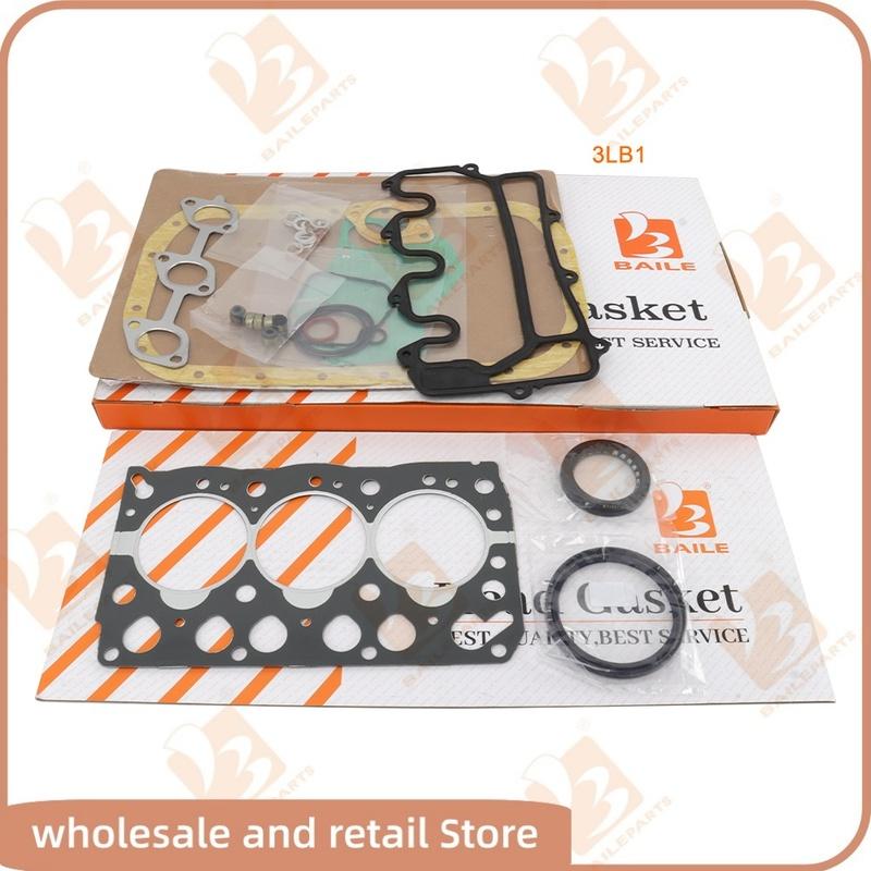 For Isuzu 3LB1 Full Gasket Kit Set Diesel Engine or Cylinder Head Gasket Overhaul Rebuild Kit
