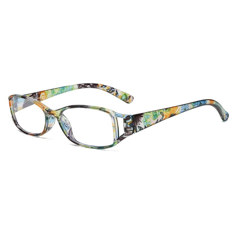 

Винтажные печатные очки для чтения для женщин, анти-синий свет, дальнозоркость, ретро, рецептурные очки для мужчин, пресбиопия, линзы +1.0 +1.5 +2 +4.0