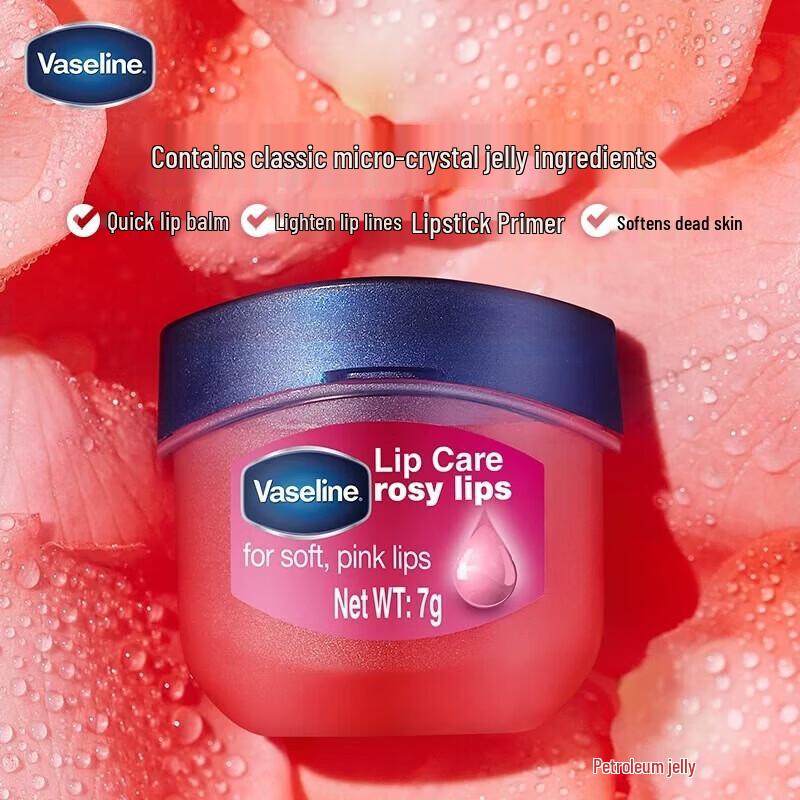 Vaseline Classic Moisturizing Lip Balm - Rose