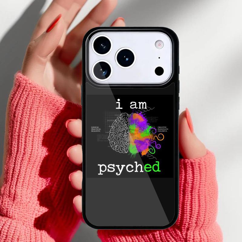 Awesome Psychologist Profession Psychology soft Phone Case for iPhone 17 16 15 14 13 Pro Max Back Cover for 12 11 Pro Coque