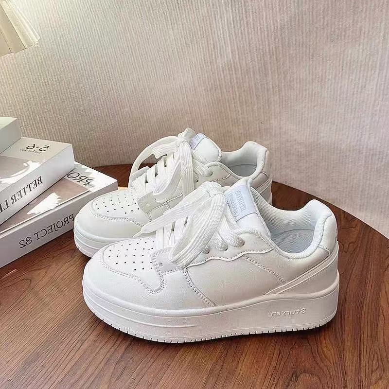 Thick Baseplate Shoes Autumn New Design Ins Casual Sports Shoes