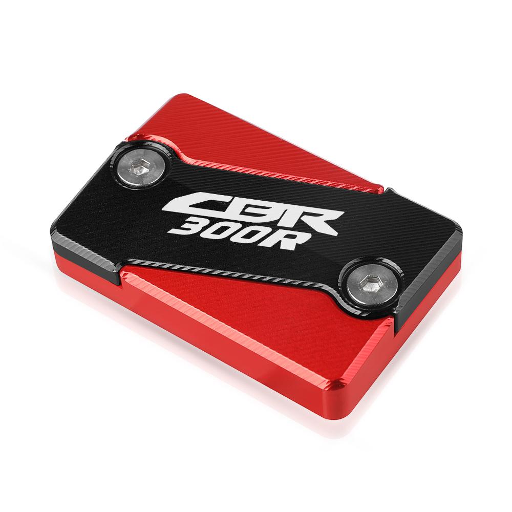 

Для HONDA CBR300R 2015-2017 2016 Мотоциклетные аксессуары CNC Крышка бачка главного цилиндра тормозной жидкости CBR300 CBR 300 красный черный