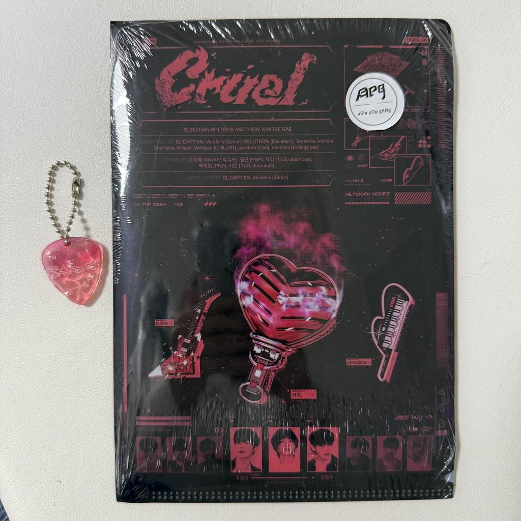 Album ZEROBASEONE - [BLUE PARADISE] 5th Mini EROSE,with AsiaPopGang Keyring