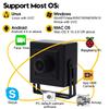ELP Webkamera 1 Megapixel Širokoúhlý Objektiv Rybí Oko HD Mini USB Kamera CMOS Senzor OV9712 720P Web 1MP pro Webovou Konferenci PC Externí H.264