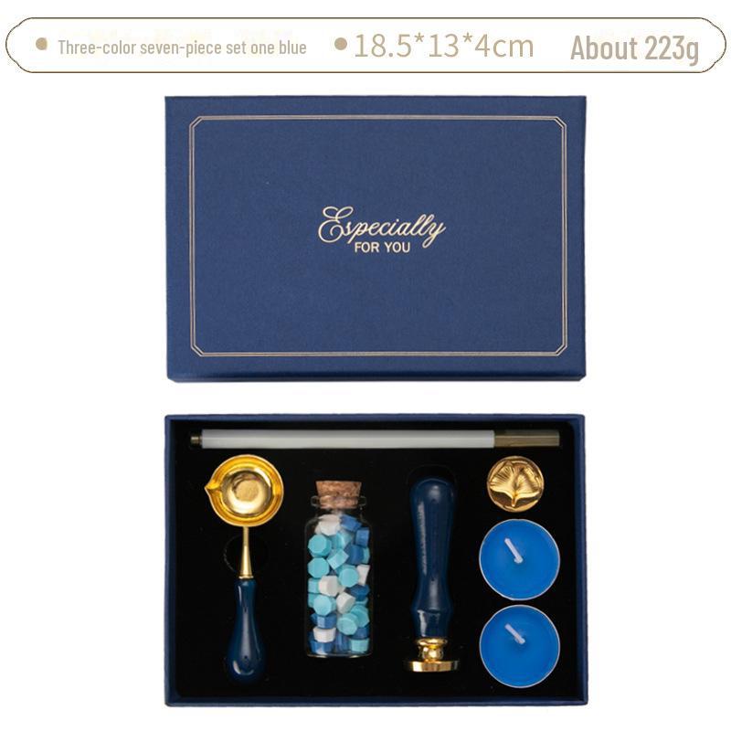 Creative Retro Multi-Color Wax Pellets Gift Box for Sealing Envelopes