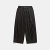 Fat Brother Men's Wide Leg Retro Pleated Pants: Elastic Waist, Loose Fit, Floor-Length, Hong Kong Style for Spring & Autumn
