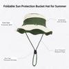 Quick Dry Sun Hat Wide Brimmed Lightweight Foldable For Outdoor Hiking Fishing Beach Activities