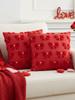Valentines Day Throw Pillow Covers Soft 18x18 Inch Set of 2 Throw Pillowcase for Bedroom Sofa Holiday Festivals