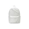 Zipper Closure Large Capacity Fabric Backpack Unisex Backpack Moon-Gray L422U207-00MV