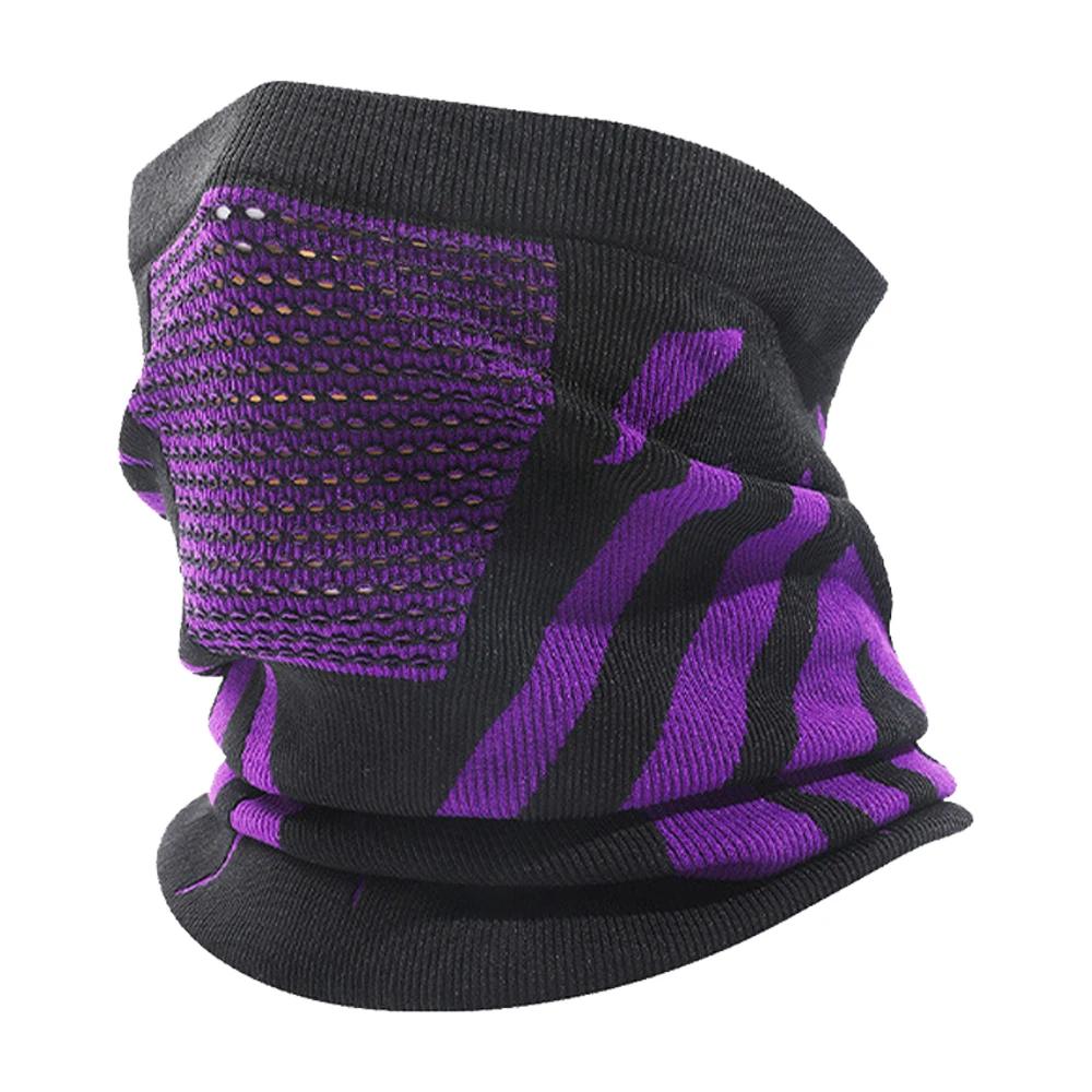 Unisex Zimowa Oddychająca Ciepła Maska Narciarska Półmaska na Twarz Rowerowa Motocyklowa Szalik Sporty Zewnętrzne Bieganie Wędrówki Wędkarstwo Maskka Rowerowa