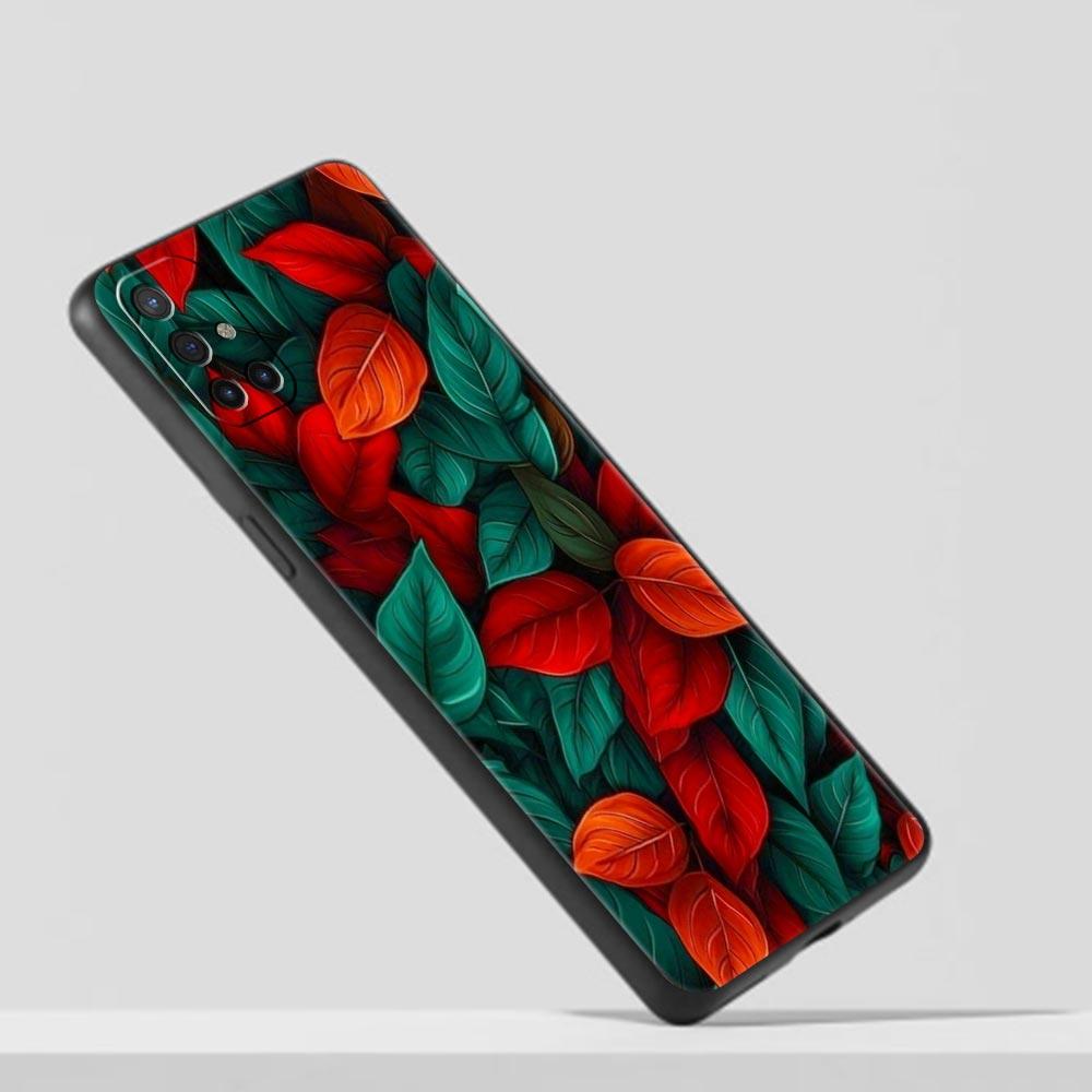 Cartoon Leaf Phone Case For Oneplus 13R 13 12R 11 10T 10R Nord N100 N200 N10 10 9 9R 9RT CE 3 2 Z Pro 5G Soft TPU Cover Fundas