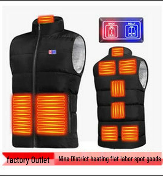 Smart Heated Ski Gloves with Three-Speed Temperature Control for Men and Women - Ideal for Outdoor Cold Protection and Cycling.