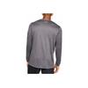 Under Armour Solid Color Logo Print Crew Neck Pullover Long Sleeve T-Shirt Men tops Gray 1305776-090