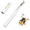 Hard Mini Fishing Pole Portable Fishing Hand Pole Pen Style Fishing Rod  Freshwater