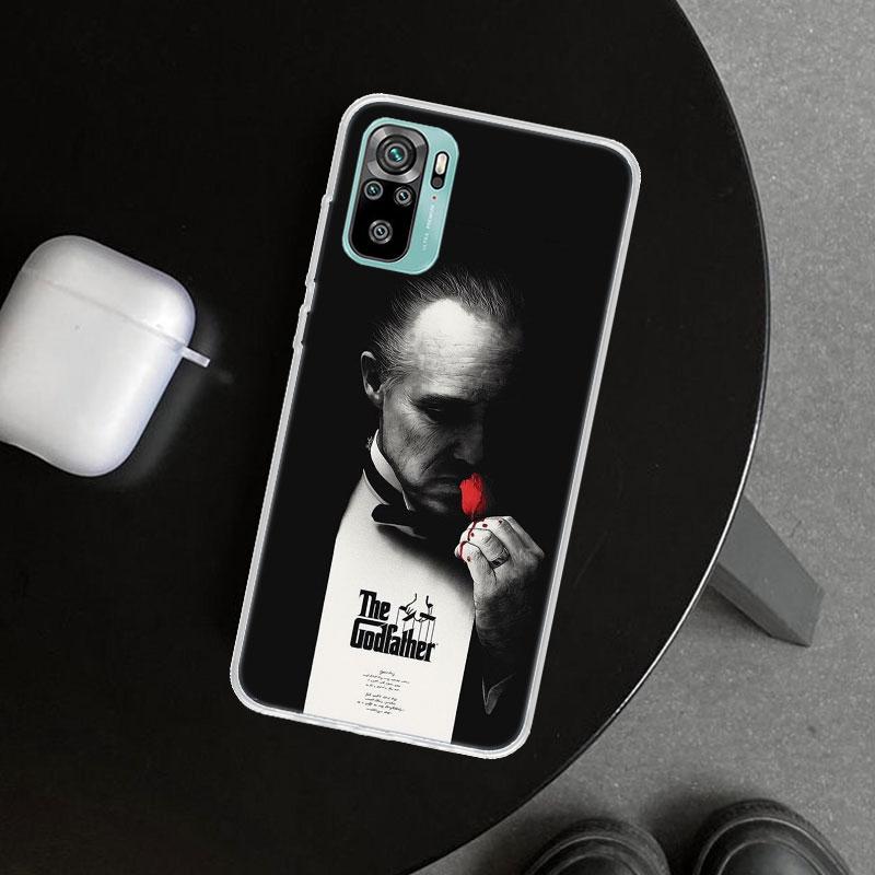 The Godfather TV Phone Case Cover for Xiaomi Redmi Note 15 14 13 12 11 Pro Plus 14S 12S 11S 11T 11E 10S 10 Customized Fundas Red