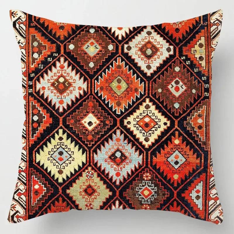 Mandala Abstract Geometric Aesthetic Cushion Cover Bohemian Ethnic Sofa Decoration Retro Floral Sofa Pillow Cover
