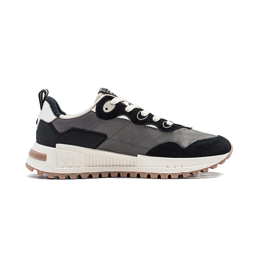 Li Ning Cheng Feng 2.0 Casual Versatile Non-Slip Wear-Resistant Low-Top Lifestyle Shoes Men Shoes Light-Gray AGCT307-6