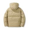 Hooded jacket autumn and winter new thickened down jacket men's short youth white duck down warm casual couple 2025