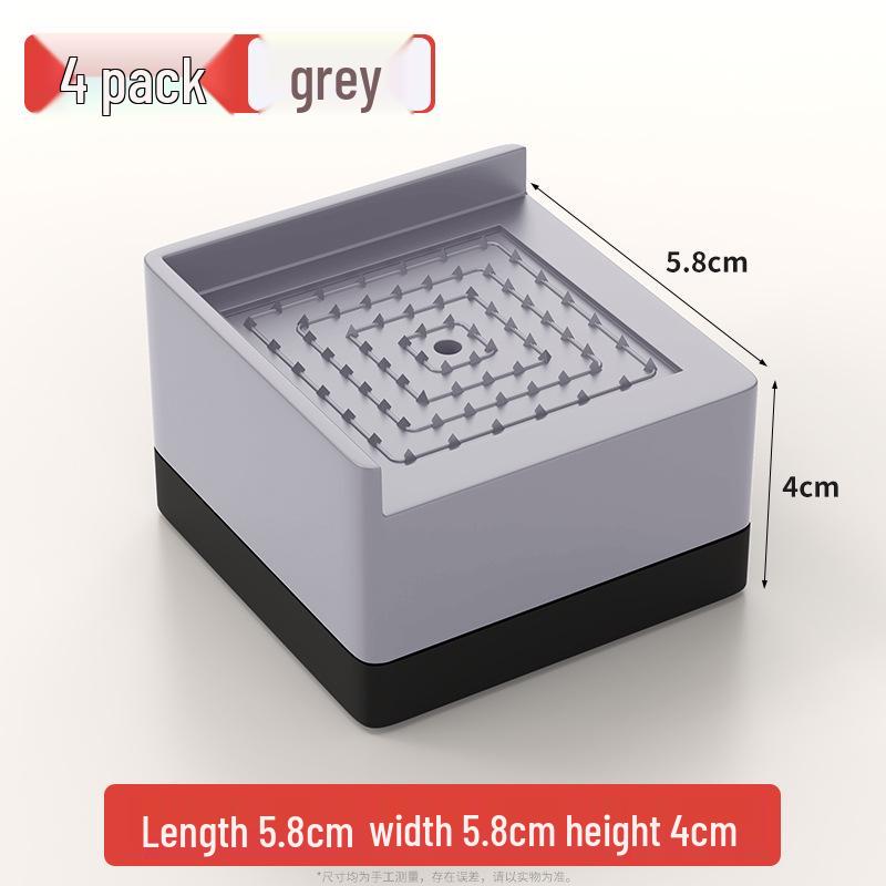 

Floor and Furniture Heighteners: Table Leg Raisers & Bed Risers conventional